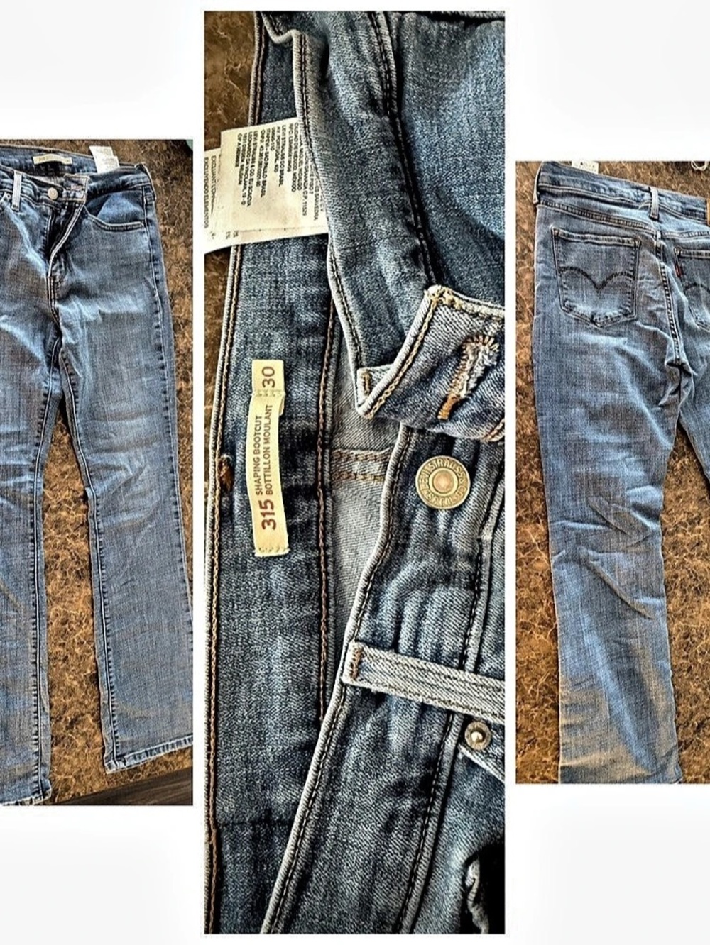 Levi’s Skinny Jeans and boot cut lot